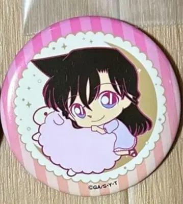 명탐정 코난 유미란(모리 란) 다 함께 꾸벅꾸벅 캔뱃지