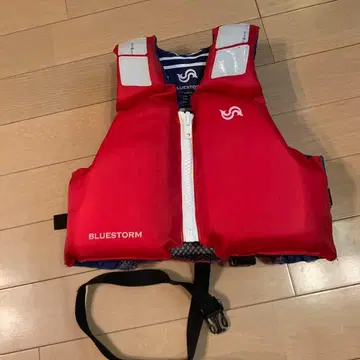 블루스톰 구명 조끼 어린이용 M 사이즈 (15~25kg) 벚꽃 마크
