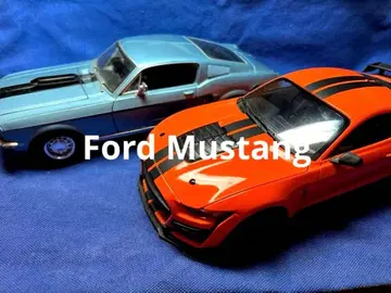포드 머스탱 1/18 미니카 2대 세트