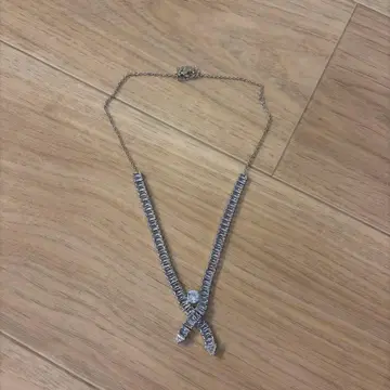 브라이덜 목걸이 심플 태슬 쇄골 체인 액세서리