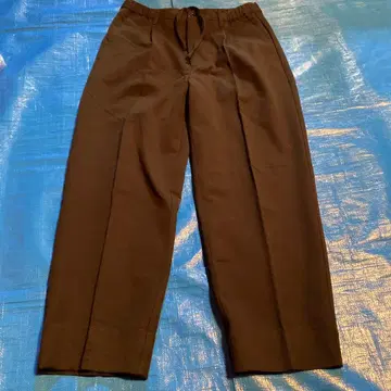 어반 리서치 블랙 슬랙스 바지