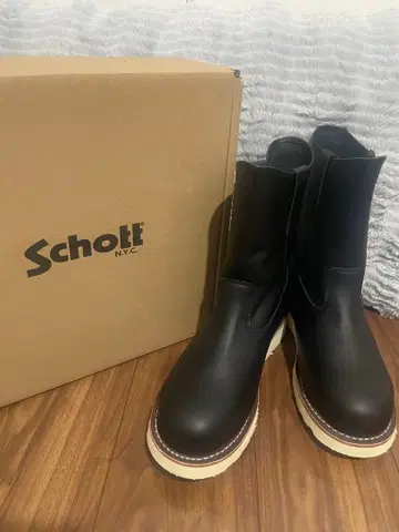 Schott 웰링턴 부츠 블랙