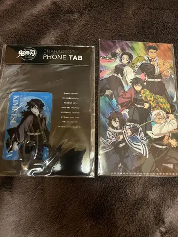 귀멸의 칼날 폰 탭 티켓 홀더 미개봉 새상품 토미오카 기유