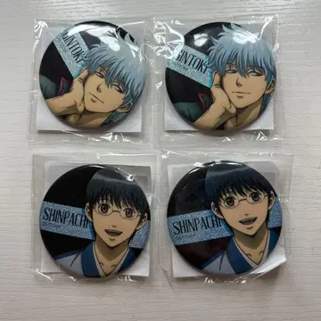 은혼 월드 캔뱃지 사카타 긴토키 시무라 신파치