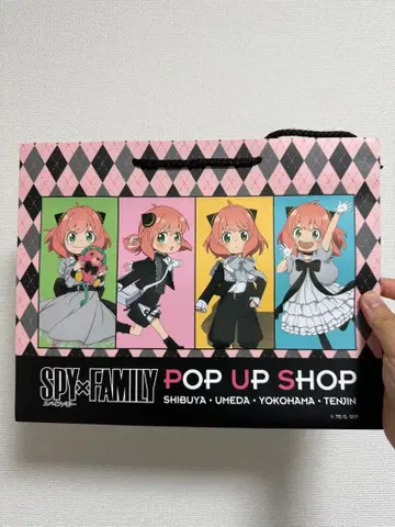 SPY x FAMILY 팝업 특전 쇼핑백 2종 세트