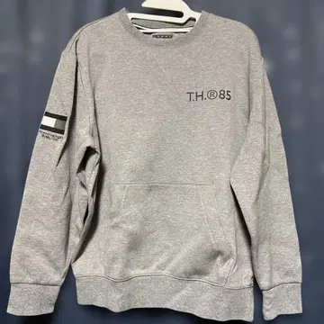 가격 인하 타미힐피거 남성용 맨투맨 상의 S 사이즈 그레이