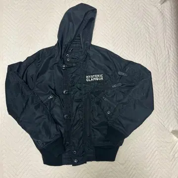 HYSTERIC GLAMOUR 블랙 밀리터리 자켓