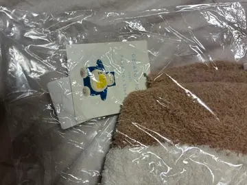 이브이, 프리 사이즈 룸웨어 브라운/화이트