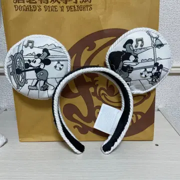 디즈니 100주년 증기선 윌리 머리띠