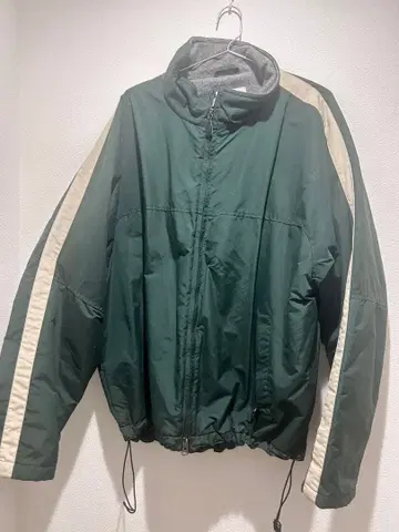 J.CREW 다크 그린 나일론 자켓 XL