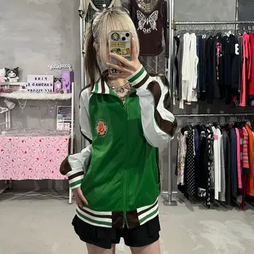 헤이세이 트랙 자켓 저지 암 라인