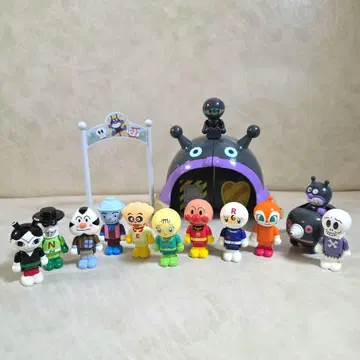 [ 단종 레어 ] 호빵맨 세균성 및 호빵맨의 동료들 반다이 완품