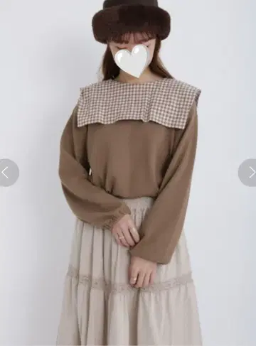 Samansamos2 와플 세일러 카라 티셔츠