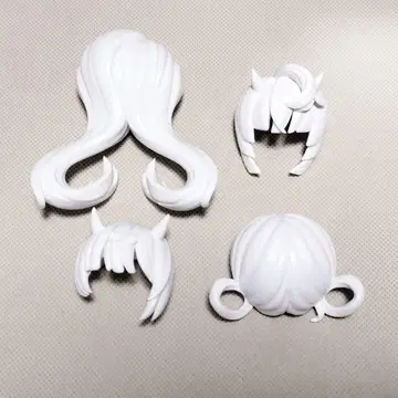 Cooze 악마 뿔 1/8 인형 머리카락 부품 세트 넨도로이드 오비츠
