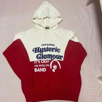 Hysteric Glamour 후드 부착 니트 트레이닝복