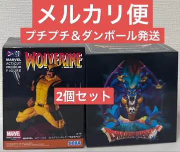 MARVEL 울버린, 드래곤 퀘스트 시도 피규어 2개 세트