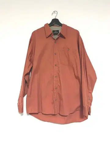 90s vintage REDHEAD XL 긴팔 셔츠 오렌지
