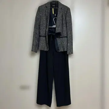 COMME CA ISM 여성용 자켓 와이드 팬츠 셋업