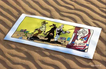 오잉고와 보잉고 형제 대모험 코믹 패턴 플로어 매트