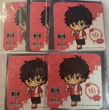 페르소나 5 P5주 극락탕 코스터 조커 라이스 아키 아메미야 렌