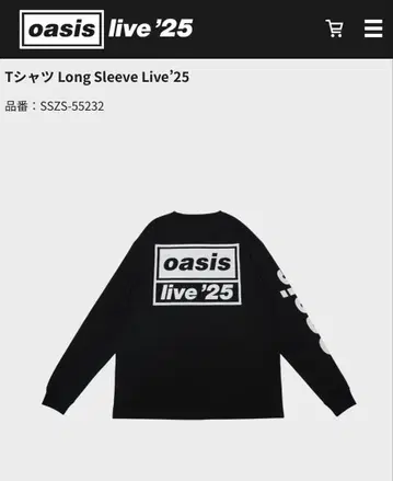 미사용 새상품 oasis 롱 슬리브 xl 블랙 블랙 2025