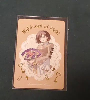 프로젝트 세카이 프로세카 그리팅 카드 금박 시노노메 에나 2024