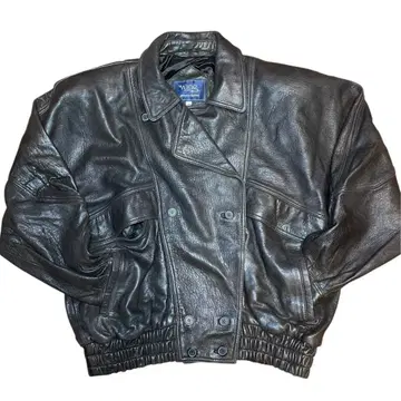 빈티지 더블 자켓 가죽 자켓 새상품급 L