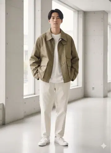 UNIQLO U 카키 자켓