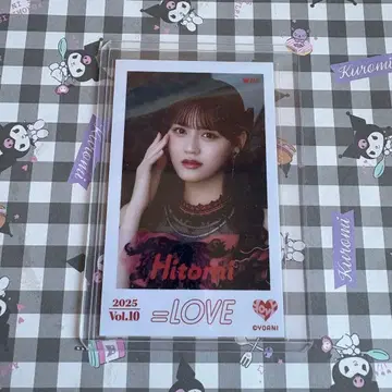 타카마츠 히토미 이코러브 미니 사진 레어 블랙 의상