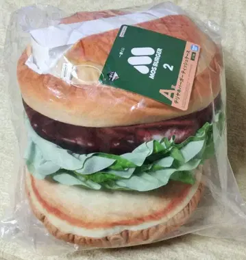 제일복권 모스버거 2 A상 데리야키버거 티슈 케이스