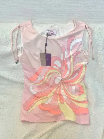 [ 새상품 택 포함 ] Rady 플라워 프린트 슬리브리스