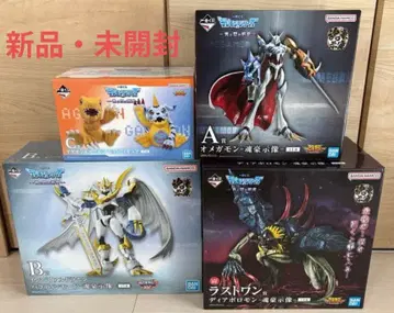 제일복권 디지몬 피규어 4체 세트