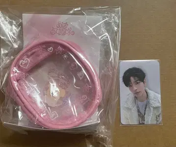 퍼핌 puppyM 승민 팬미팅 5'clock 클리어 파우치 트레이딩 카드