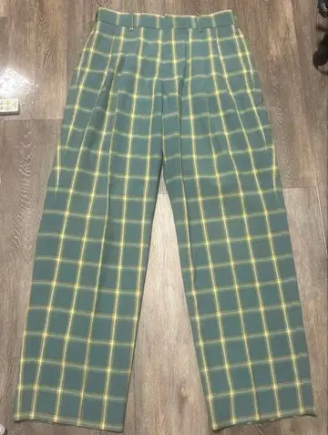 90~00s 체크 슬랙스 팬츠