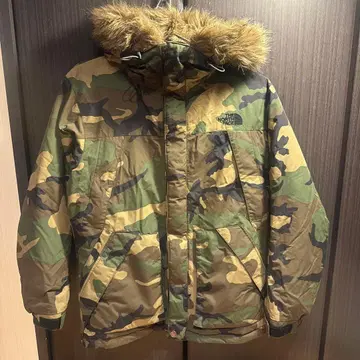 [레어 모델] THE NORTH FACE 카모플라쥬 다운 자켓 S