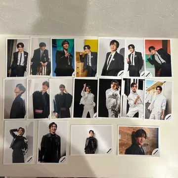 [ 메구로 렌 ] 공식 사진 오프샷 태피스트리/W 18장 세트