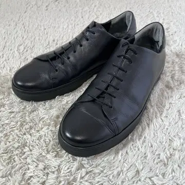 컨디션 최상 브라이트 웨이 스니커즈 [ 38 ] 깁치 가죽 트리플 블랙