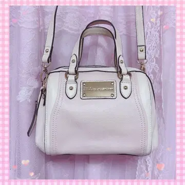 JILL BY JILLSTUART 플레이트 보스턴 백 사에코 씨 백