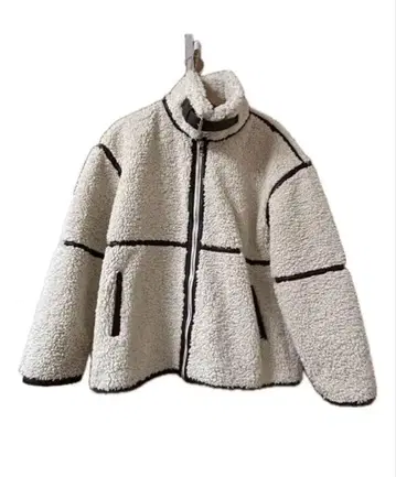 [ merlot ] 보아 자켓 페이크 무스탕