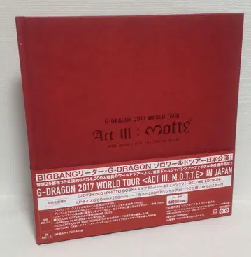 G-DRAGON / 지온 BIGBANG 2017 WORLD TOUR