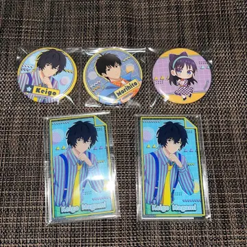 위치 워치 아크릴 카드 캔뱃지 마가미 케이고 미야오 오토무 오토기 모리토