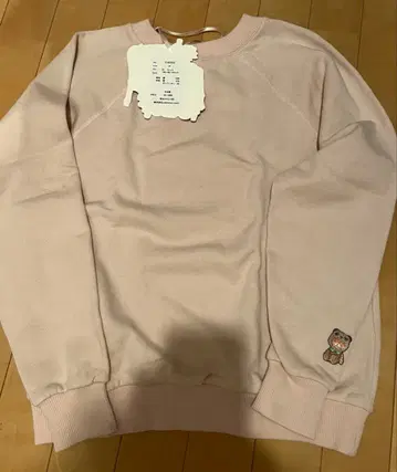 [ 기간 한정 ] yukiemon 참 맨투맨 풀오버 택 포함 새상품 핑크