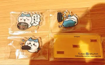 치이카와 (먼작귀) 아크릴 스탠드 하치와레 굉장한 스시 해피 백