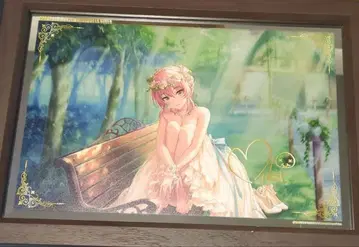 데레스테 죠가사키 미카 퍼스널 펍 미러 브라운 프레임