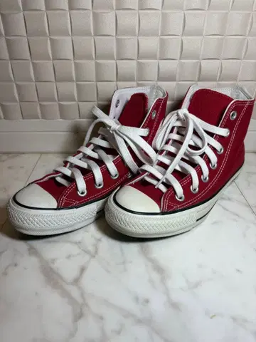 CONVERSE Chuck Taylor All Star 레드 하이컷