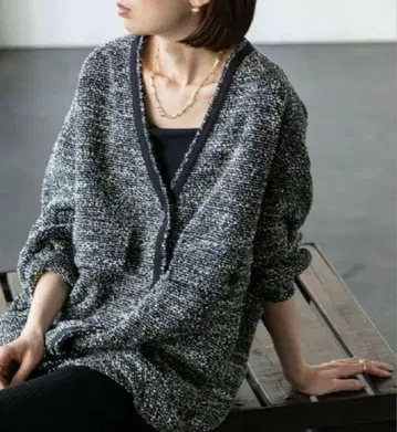 COGTHEBIGSMOKE 코그더빅스모크 트위드 가디건 HAYDEN