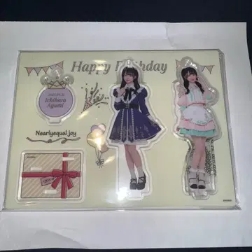 이치하라 아유미 생탄 기념 세트 아크릴 스탠드 브로마이드 니어 조이