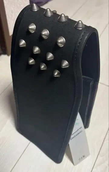 블랙미니즈 가죽 백