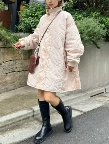 Ciaopanic 차오패닉 퀼팅 오버코트