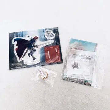 파이어 엠블렘 아크릴 스탠드 약혼 반지 로이 3세트